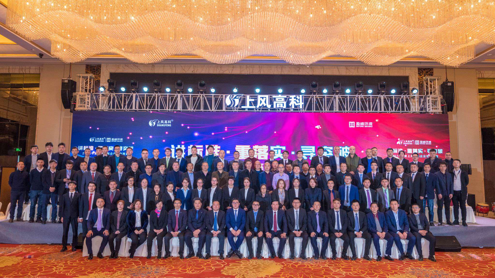 “講標準·重落實·尋突破”——上風高科2018年企業(yè)年會暨員工表彰大會圓滿落幕！