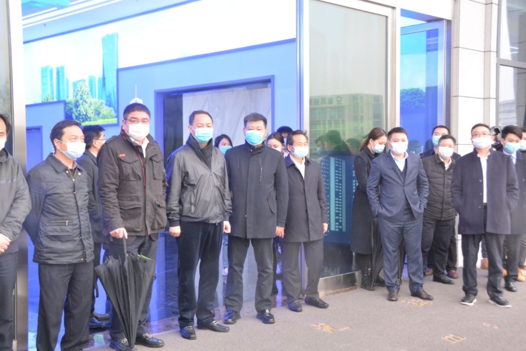 長沙市委副書記、代市長鄭建新一行調研盈峰環境長沙中聯產業園